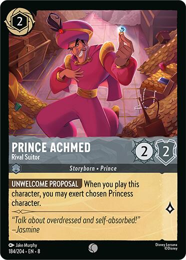 Prince Achmed - Rival Suitor (184/204) [Reign of Jafar] | Gamers Paradise