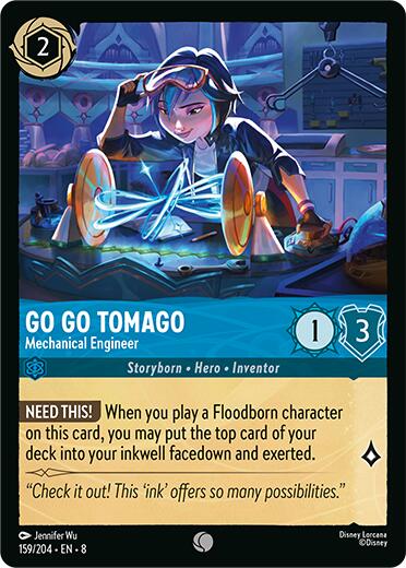Go Go Tomago - Mechanical Engineer (159/204) [Reign of Jafar] | Gamers Paradise