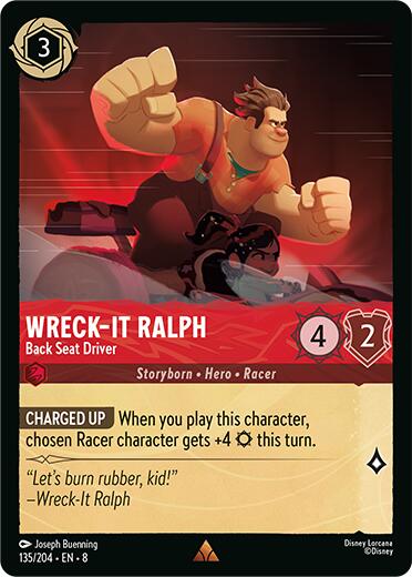 Wreck-It Ralph - Back Seat Driver (135/204) [Reign of Jafar] | Gamers Paradise