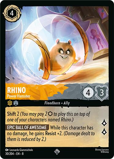 Rhino - Power Hamster (30/204) [Reign of Jafar] | Gamers Paradise