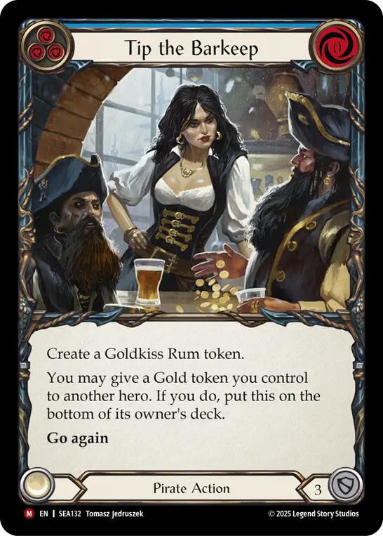Tip the Barkeep [SEA132] (High Seas)  Rainbow Foil | Gamers Paradise