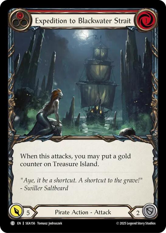 Expedition to Blackwater Strait [SEA156] (High Seas)  Rainbow Foil | Gamers Paradise