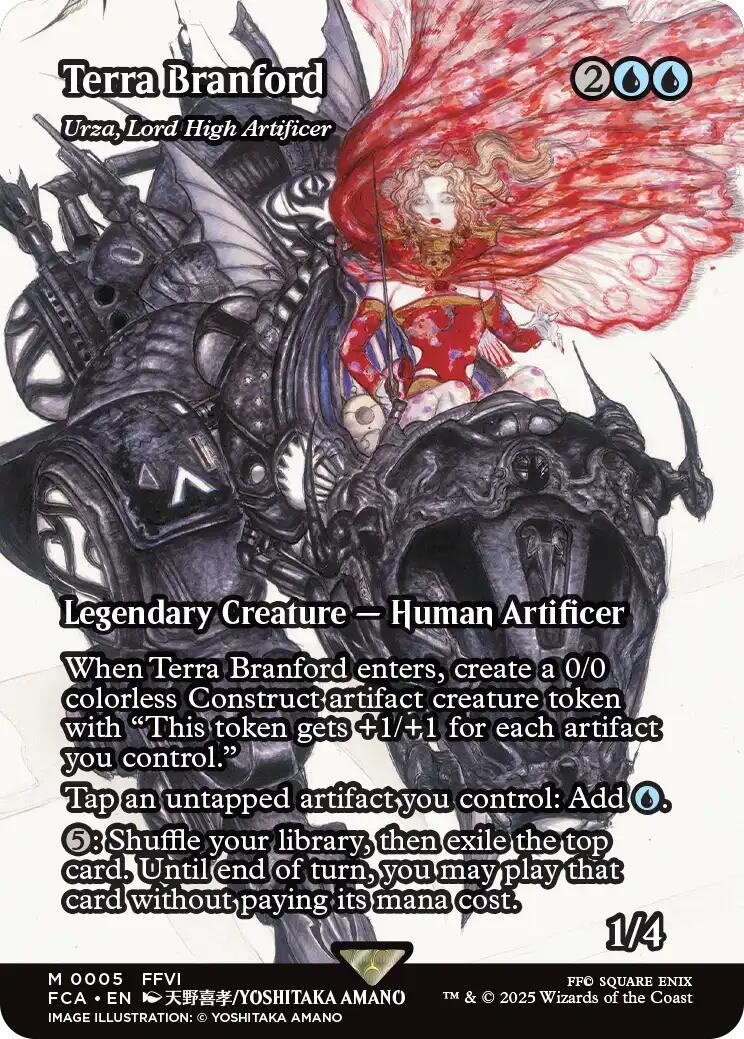 Terra Branford - Urza, Lord High Artificer (Showcase) [FINAL FANTASY : Through the Ages] | Gamers Paradise