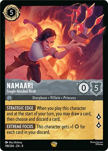 Namaari - Single-Minded Rival (198/204) [Reign of Jafar] | Gamers Paradise