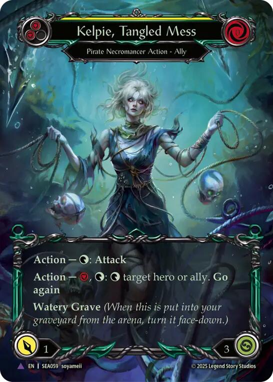 Kelpie, Tangled Mess (Marvel) [SEA059] (High Seas)  Cold Foil | Gamers Paradise