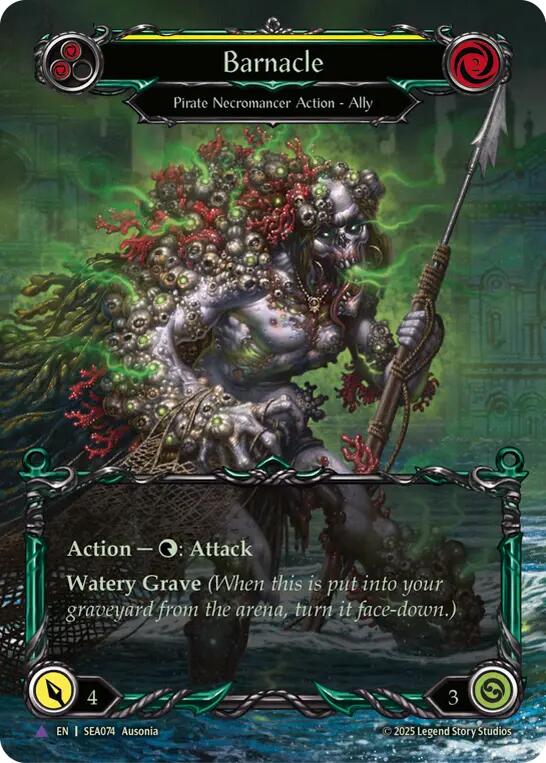 Barnacle (Marvel) [SEA074] (High Seas)  Cold Foil | Gamers Paradise