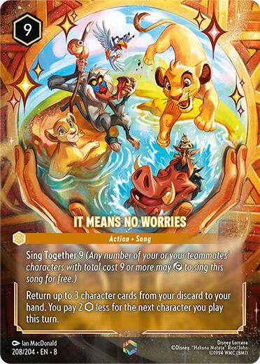 It Means No Worries (Enchanted) (208/204) [Reign of Jafar] | Gamers Paradise