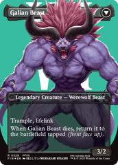 Vincent Valentine // Galian Beast (Borderless) (Surge Foil) [FINAL FANTASY] | Gamers Paradise