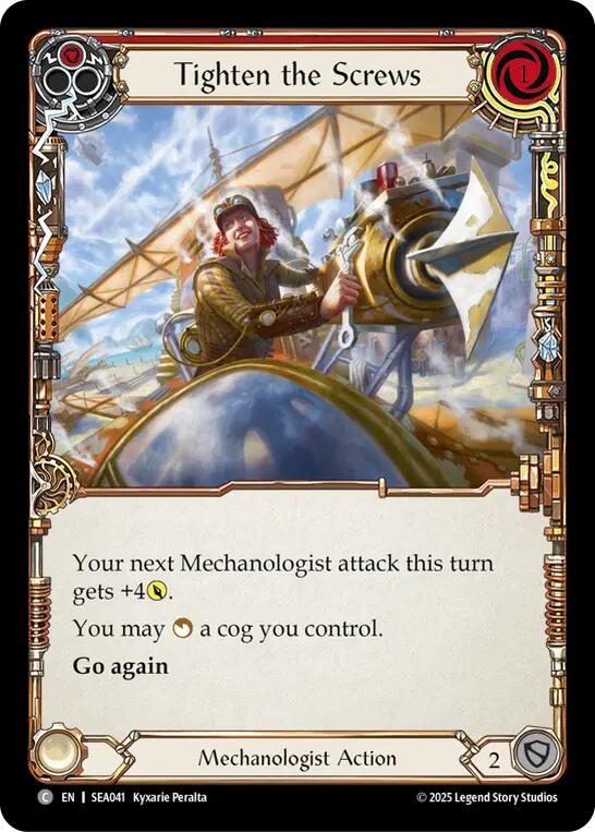 Tighten the Screws [SEA041] (High Seas)  Rainbow Foil | Gamers Paradise