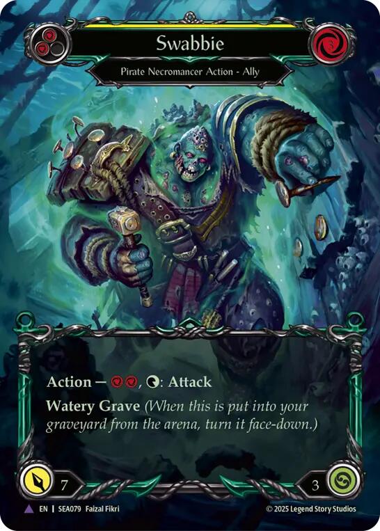 Swabbie (Marvel) [SEA079] (High Seas)  Cold Foil | Gamers Paradise