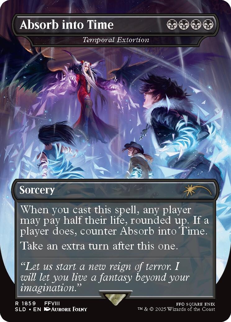 Absorb into Time - Temporal Extortion [Secret Lair Drop Series] | Gamers Paradise