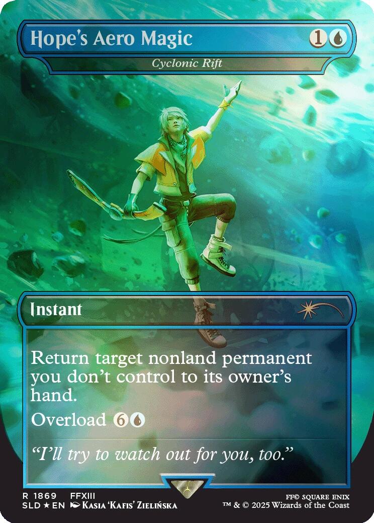 Hope's Aero Magic - Cyclonic Rift (Rainbow Foil) [Secret Lair Drop Series] | Gamers Paradise