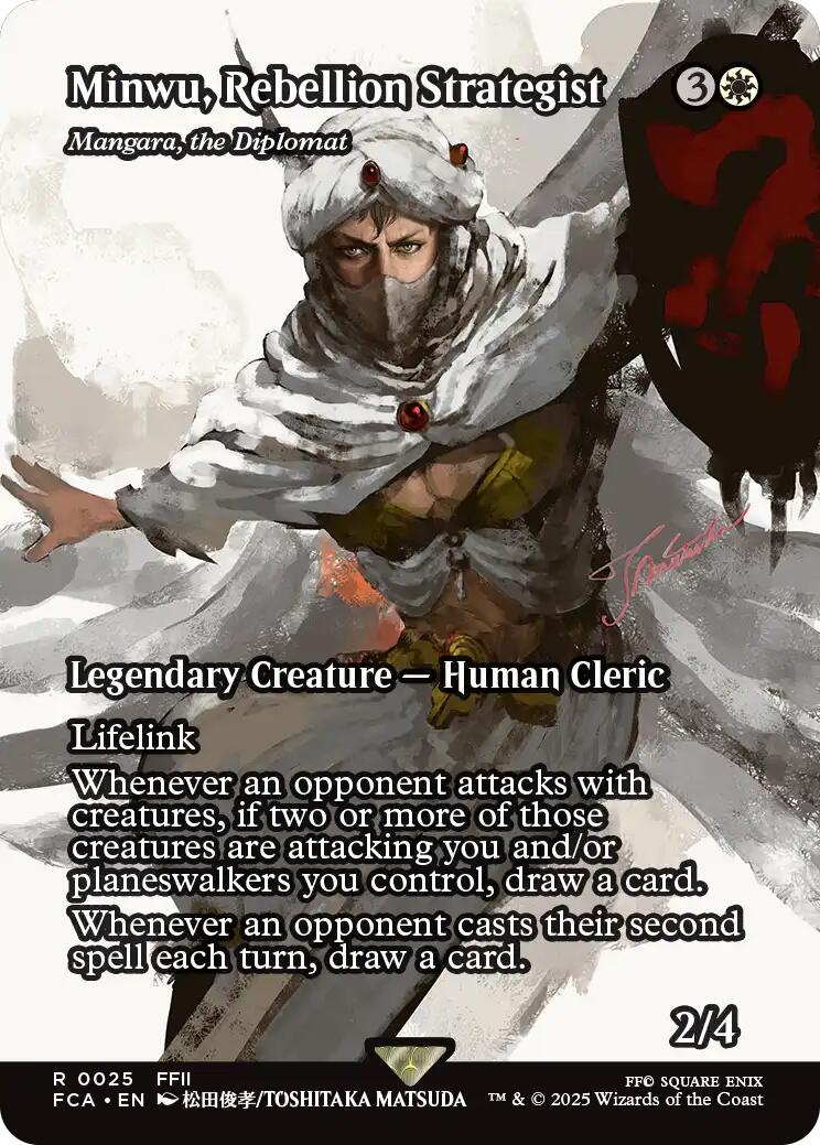 Minwu, Rebellion Strategist - Mangara, the Diplomat (Showcase) [FINAL FANTASY : Through the Ages] | Gamers Paradise