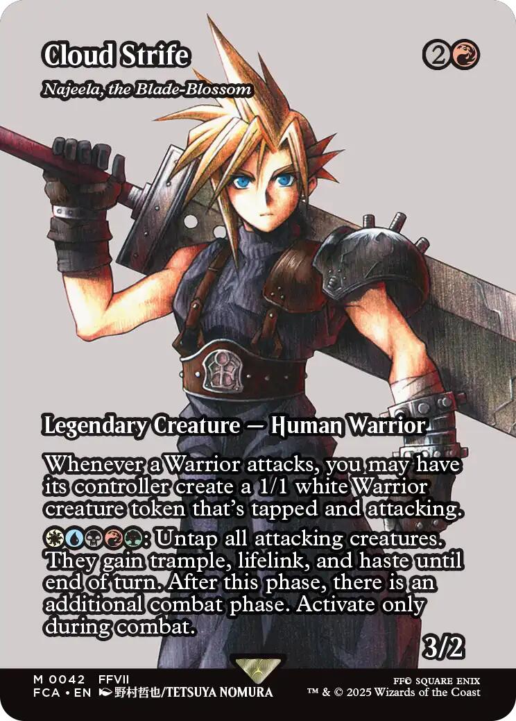 Cloud Strife - Najeela, the Blade-Blossom (Showcase) [FINAL FANTASY : Through the Ages] | Gamers Paradise