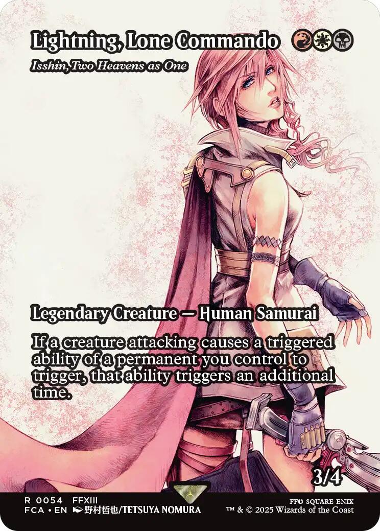 Lightning, Lone Commando - Isshin, Two Heavens as One (Showcase) [FINAL FANTASY : Through the Ages] | Gamers Paradise