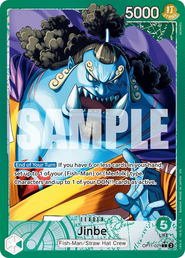 Jinbe (021) (Alternate Art) [A Fist of Divine Speed] | Gamers Paradise
