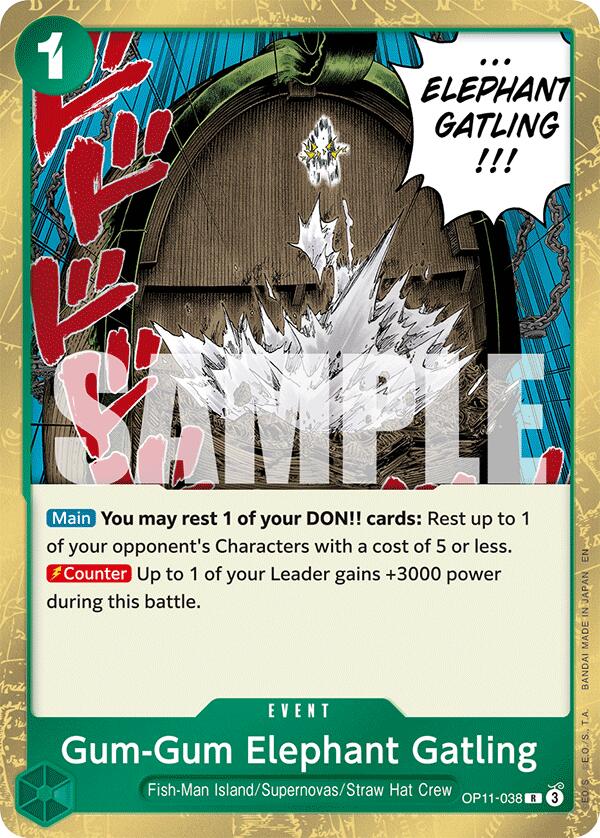 Gum-Gum Elephant Gatling [A Fist of Divine Speed] | Gamers Paradise
