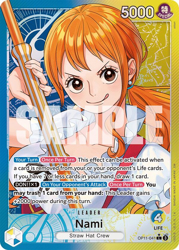 Nami (041) (Alternate Art) [A Fist of Divine Speed] | Gamers Paradise