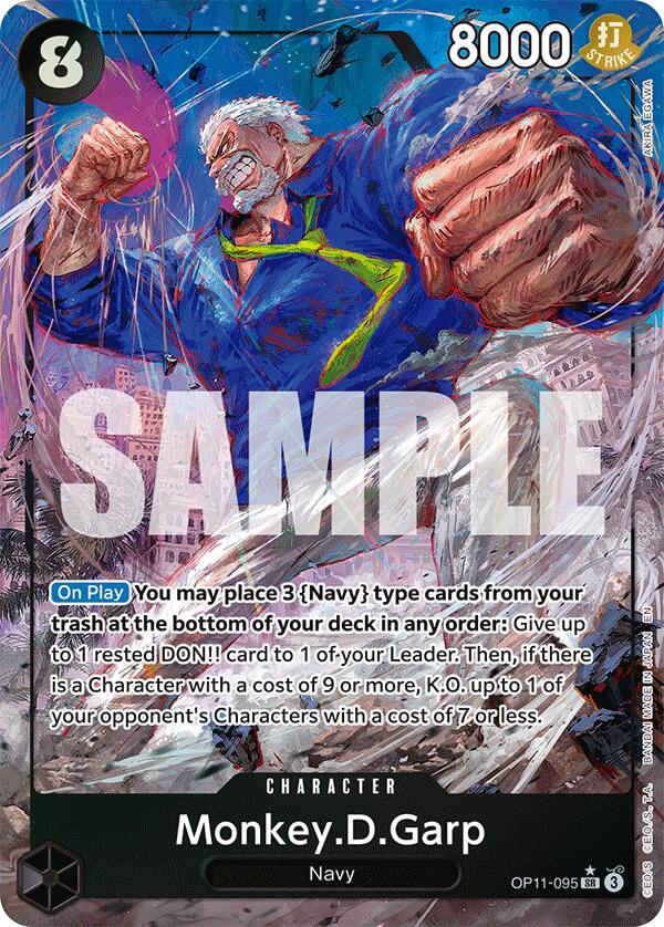 Monkey.D.Garp (Alternate Art) [A Fist of Divine Speed] | Gamers Paradise