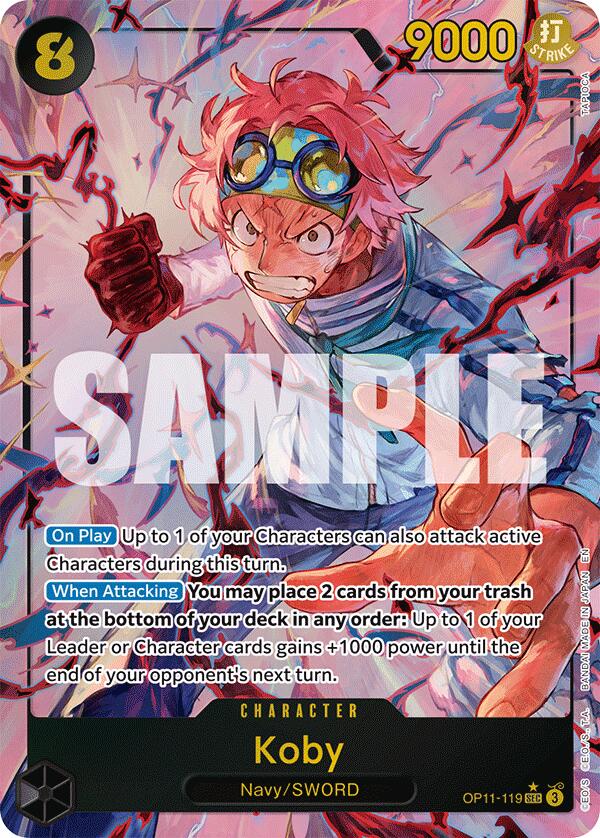 Koby (119) (Alternate Art) [A Fist of Divine Speed] | Gamers Paradise