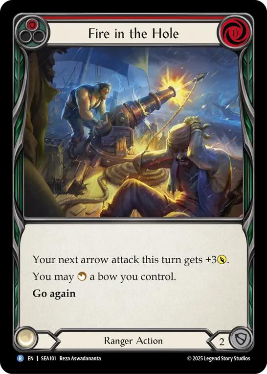 Fire in the Hole [SEA101] (High Seas)  Rainbow Foil | Gamers Paradise