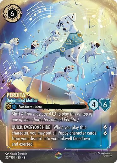 Perdita - Determined Mother (Enchanted) (207/204) [Reign of Jafar] | Gamers Paradise