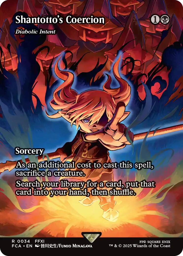 Shantotto's Coercion - Diabolic Intent (Showcase) [FINAL FANTASY : Through the Ages] | Gamers Paradise