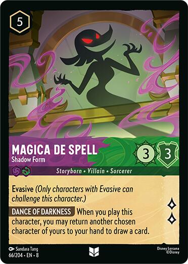 Magica De Spell - Shadow Form (66/204) [Reign of Jafar] | Gamers Paradise