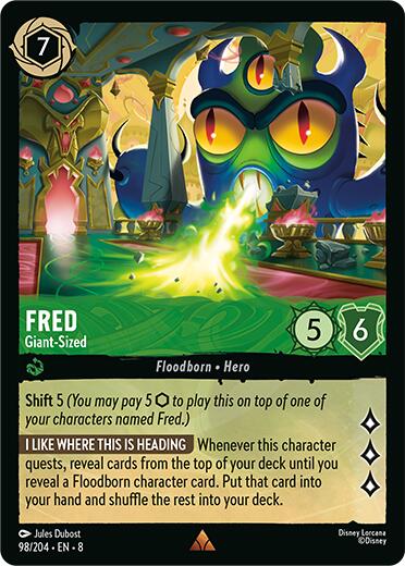 Fred - Giant-Sized (98/204) [Reign of Jafar] | Gamers Paradise