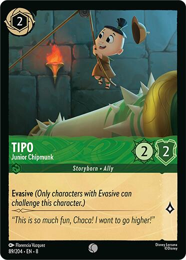 Tipo - Junior Chipmunk (89/204) [Reign of Jafar] | Gamers Paradise