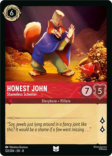 Honest John - Shameless Schemer (122/204) [Reign of Jafar] | Gamers Paradise