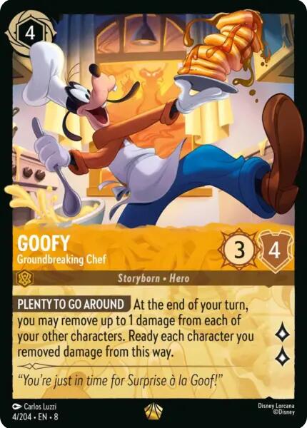 Goofy - Groundbreaking Chef (4/204) [Reign of Jafar] | Gamers Paradise