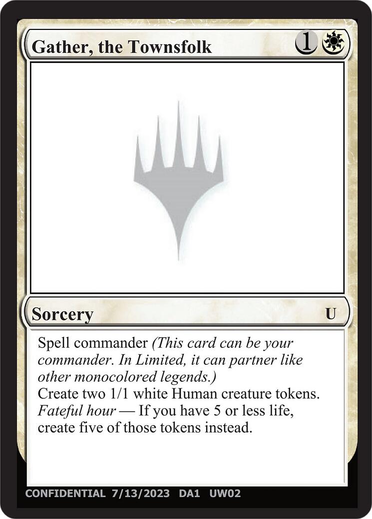 Gather, the Townsfolk [Unknown Event] | Gamers Paradise