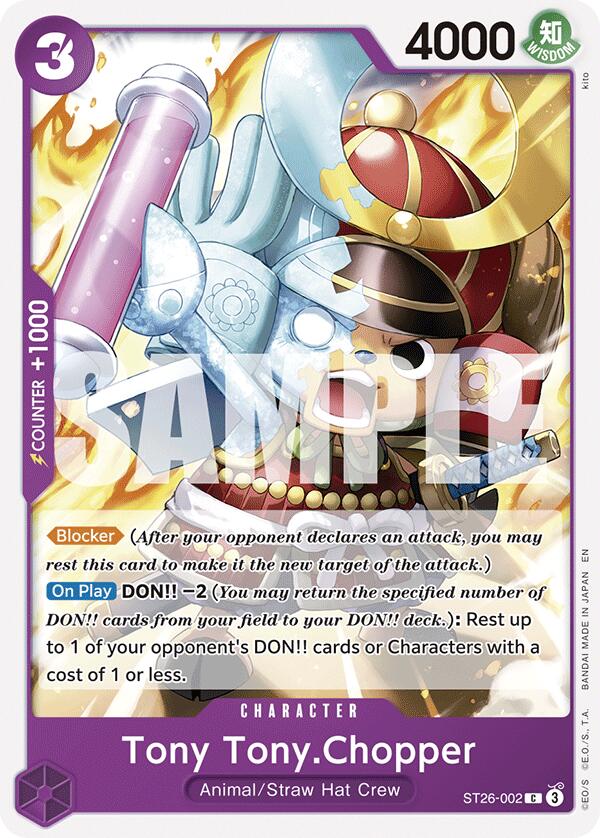 Tony Tony.Chopper [Starter Deck: Purple/Black Monkey.D.Luffy] | Gamers Paradise