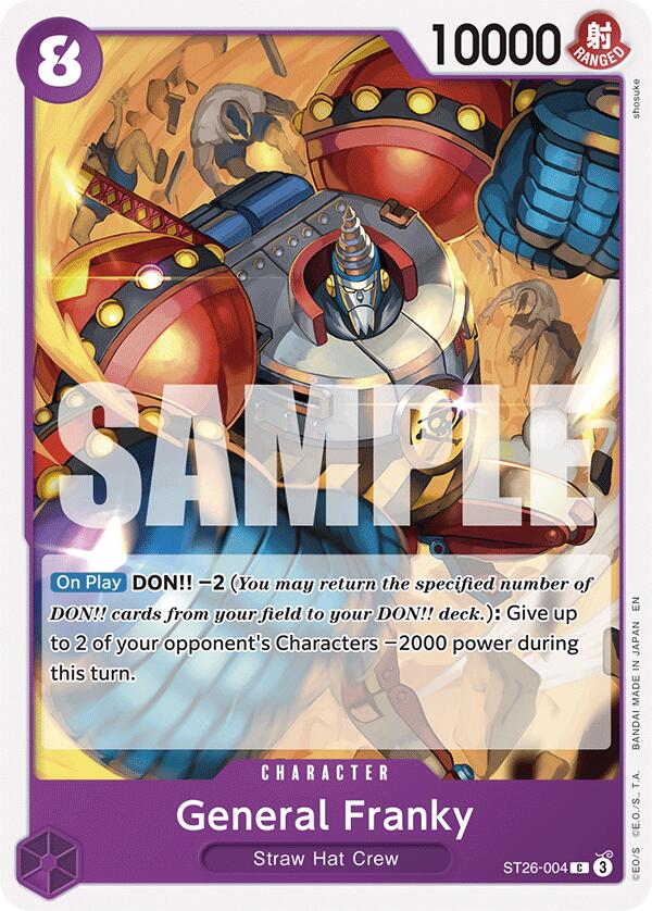General Franky [Starter Deck: Purple/Black Monkey.D.Luffy] | Gamers Paradise
