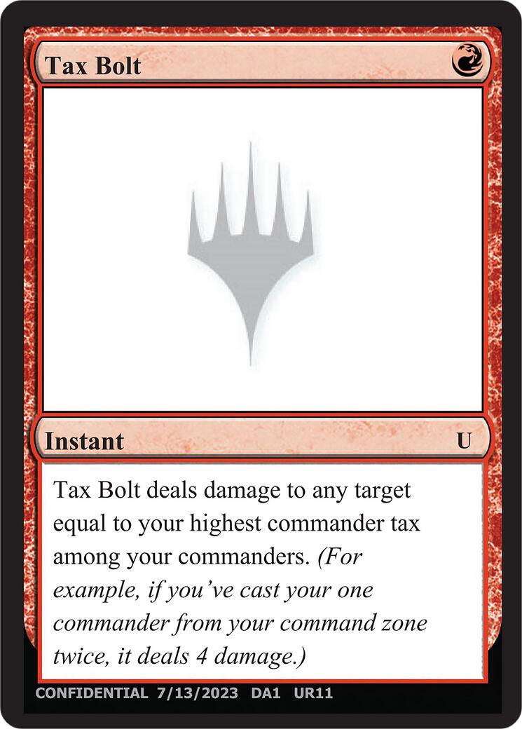 Tax Bolt [Mystery Booster] | Gamers Paradise