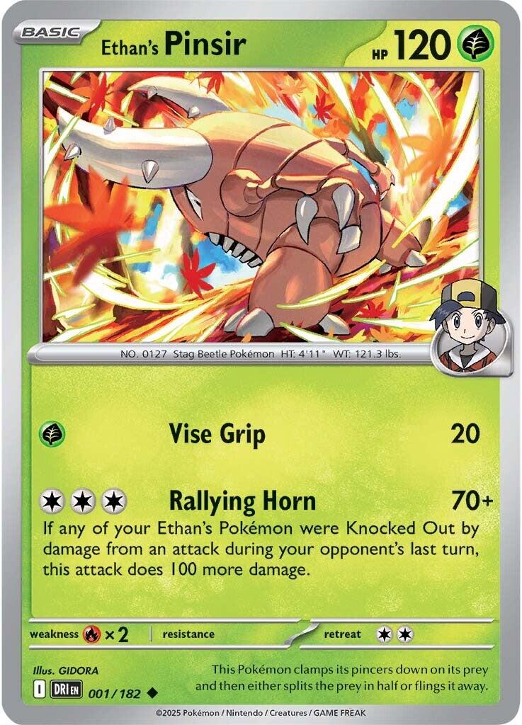 Ethan's Pinsir (001/182) [Scarlet & Violet: Destined Rivals] | Gamers Paradise