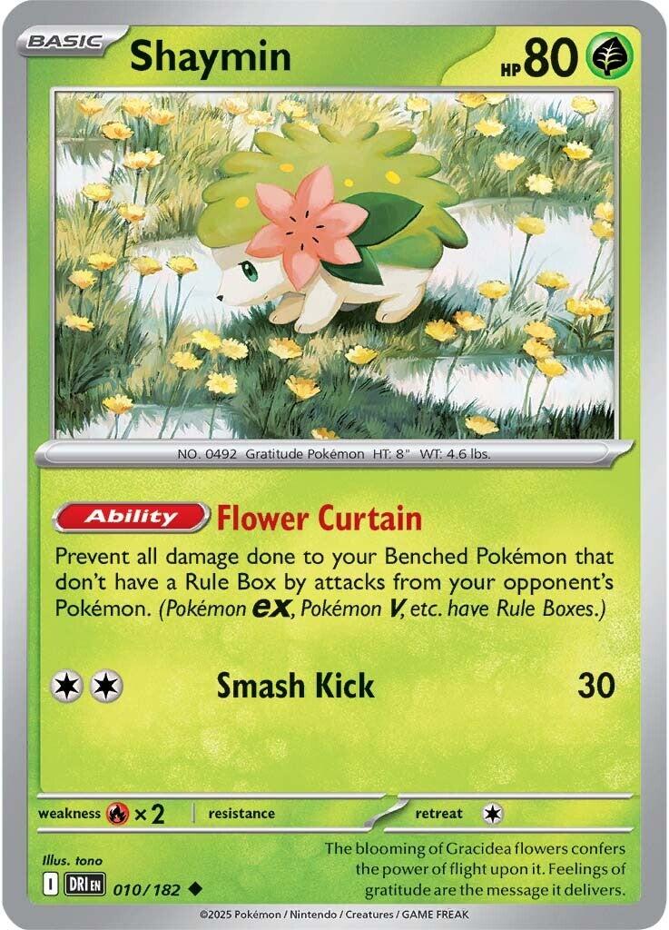 Shaymin (010/182) [Scarlet & Violet: Destined Rivals] | Gamers Paradise