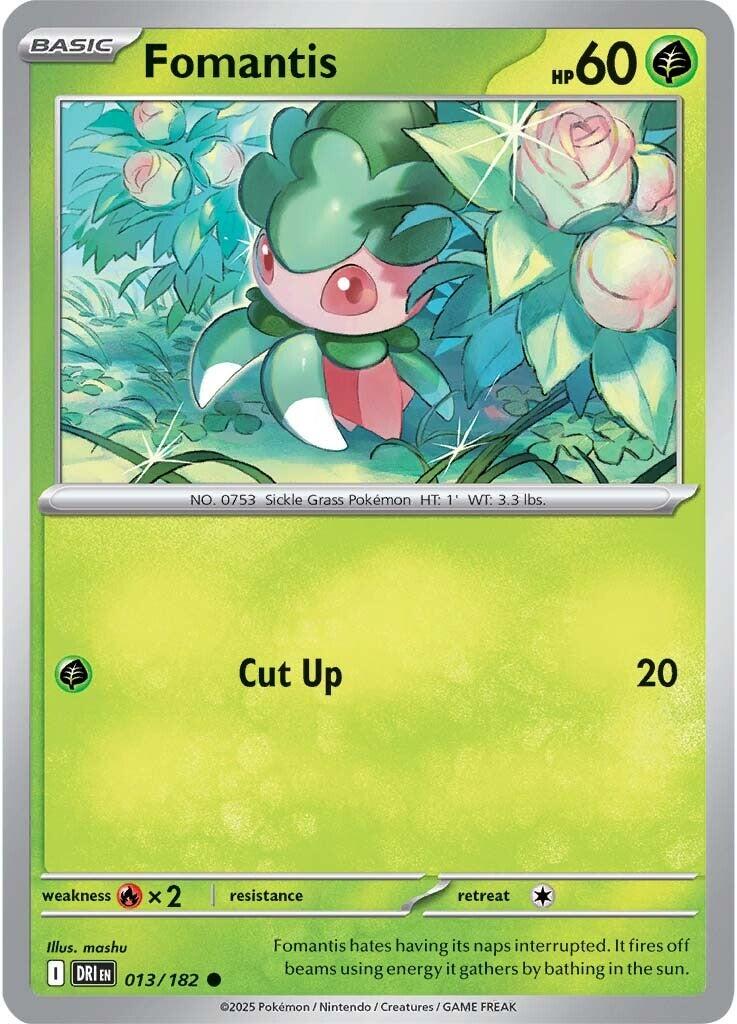Fomantis (013/182) [Scarlet & Violet: Destined Rivals] | Gamers Paradise