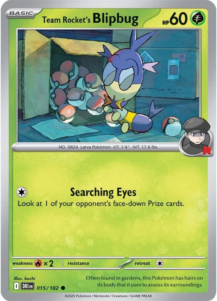 Team Rocket's Blipbug (015/182) [Scarlet & Violet: Destined Rivals] | Gamers Paradise