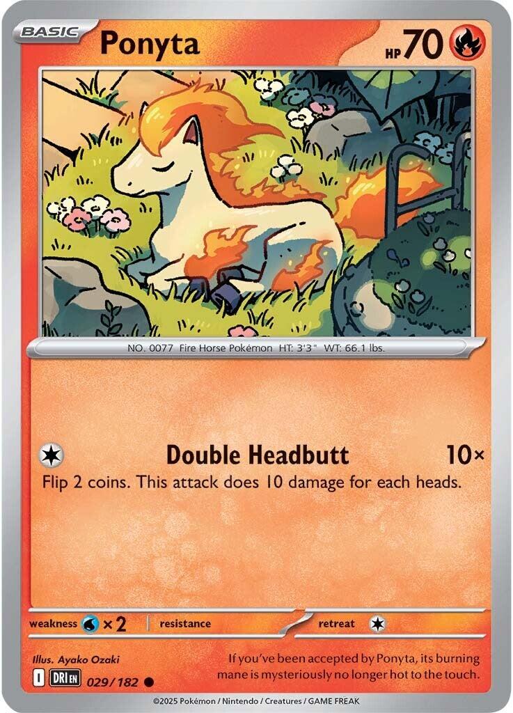 Ponyta (029/182) [Scarlet & Violet: Destined Rivals] | Gamers Paradise