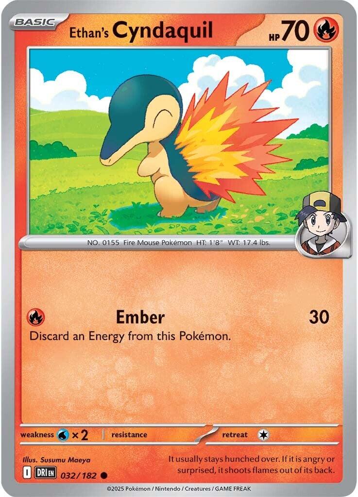 Ethan's Cyndaquil (032/182) [Scarlet & Violet: Destined Rivals] | Gamers Paradise
