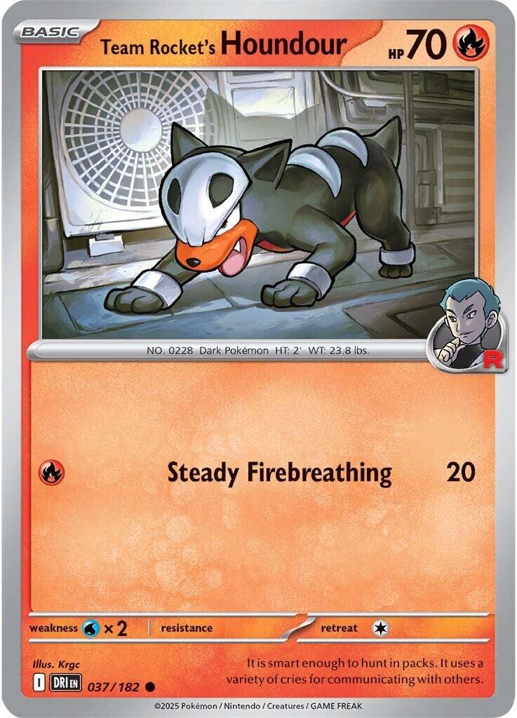 Team Rocket's Houndour (037/182) [Scarlet & Violet: Destined Rivals] | Gamers Paradise