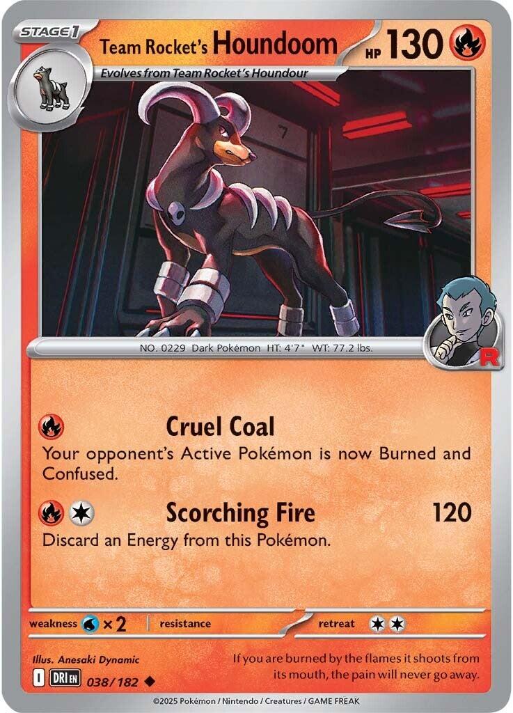 Team Rocket's Houndoom (038/182) [Scarlet & Violet: Destined Rivals] | Gamers Paradise