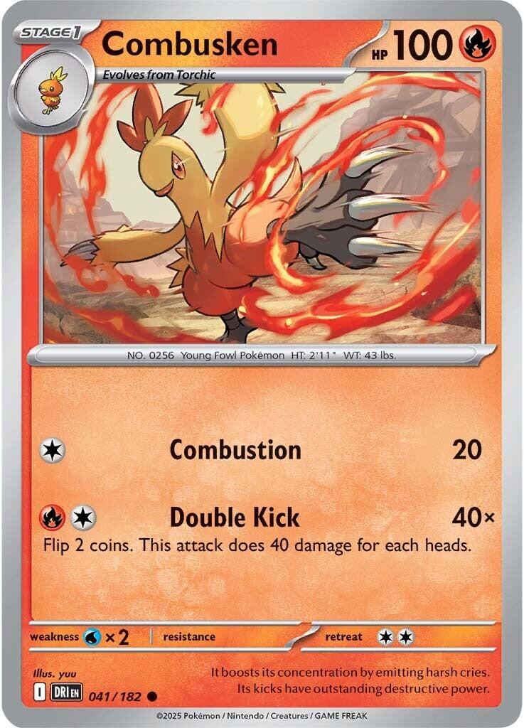 Combusken (041/182) [Scarlet & Violet: Destined Rivals] | Gamers Paradise