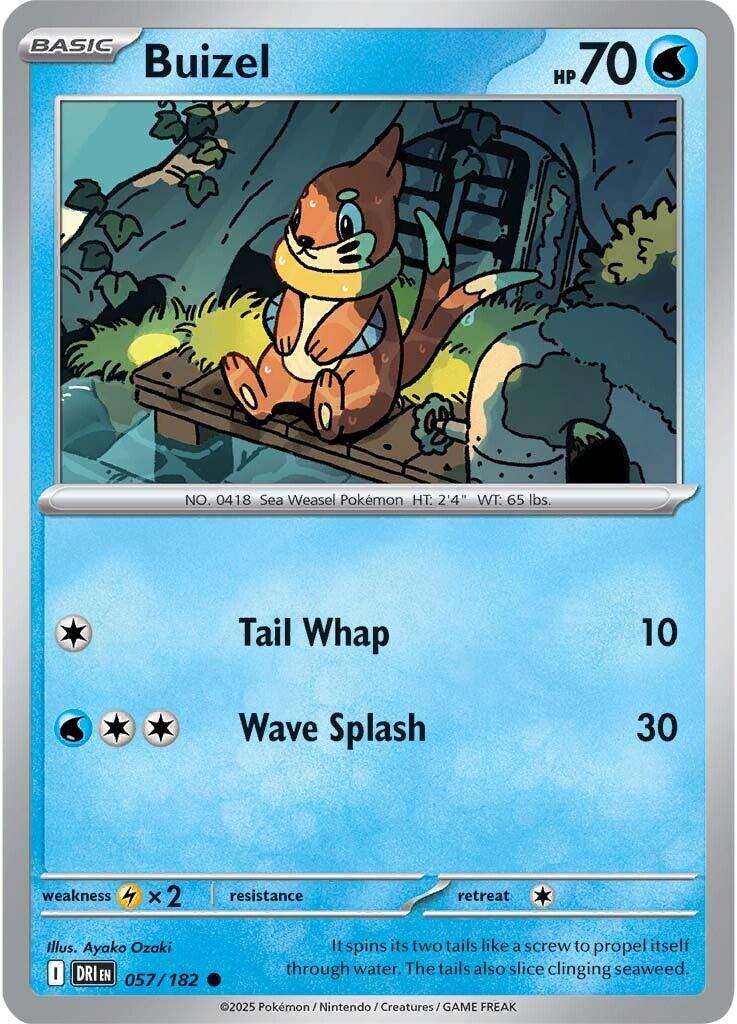 Buizel (057/182) [Scarlet & Violet: Destined Rivals] | Gamers Paradise