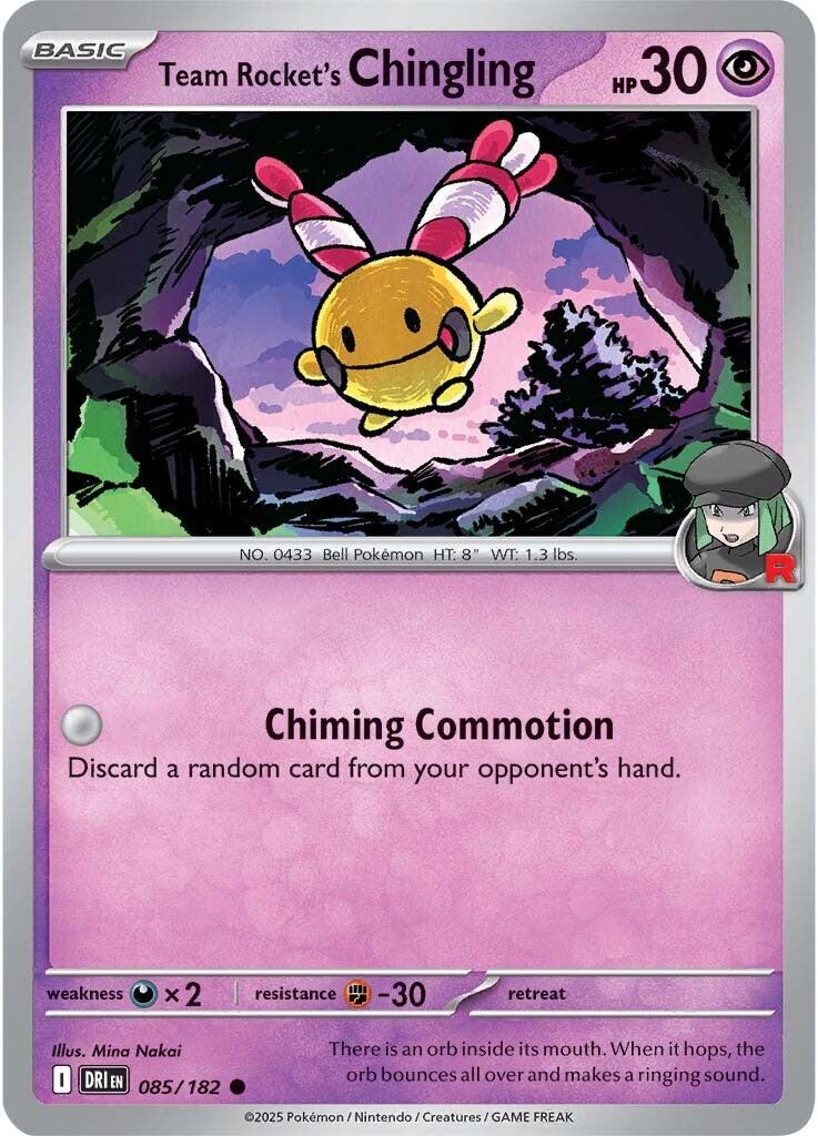 Team Rocket's Chingling (085/182) [Scarlet & Violet: Destined Rivals] | Gamers Paradise