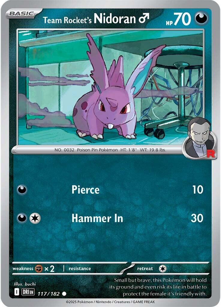 Team Rocket's Nidorand (117/182) [Scarlet & Violet: Destined Rivals] | Gamers Paradise