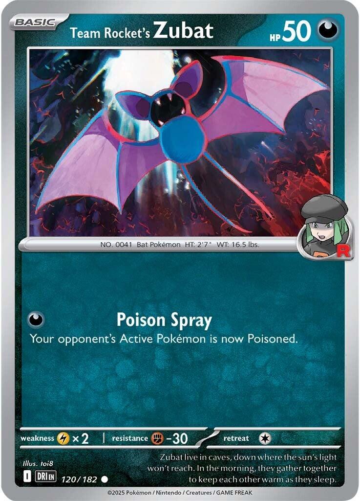 Team Rocket's Zubat (120/182) [Scarlet & Violet: Destined Rivals] | Gamers Paradise