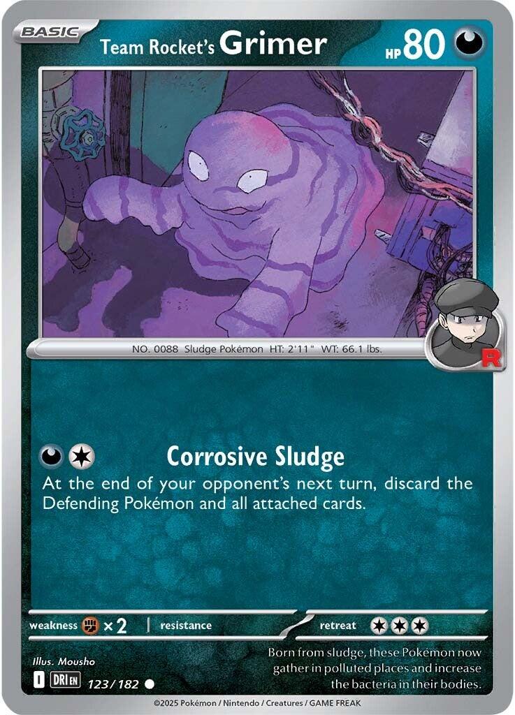 Team Rocket's Grimer (123/182) [Scarlet & Violet: Destined Rivals] | Gamers Paradise